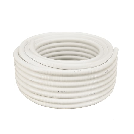 2x50Ft White Flexible PVC Pipe